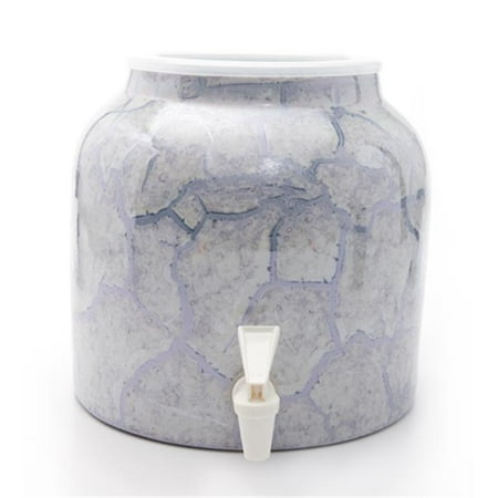 

Marble Gray Design Water Dispenser Crock