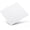 White, variant on Tempered Glass Gaming Mousepad, Ultra-Smooth -Etched Surface Pad for Top Control and Speed, Anti-Slip Full Rubber Base, Professional Large Mat for FPS Gamers, 13X13in