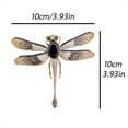 thumbnail image 2 of Vintage Dragonfly Brooch High-end Brooch Fashion Accessories Large Luxury Pin Suit, Shawl, Sweater Decoration Accessories, 2 of 5