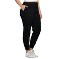 thumbnail image 3 of Women’s Solid Crewneck Scuba Sweatshirt and Joggers Set, Black (Set), XL, 1 Set, 3 of 4