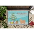 thumbnail image 2 of Carolines Treasures CK3468JMAT Tan Lhasa Apso Christmas Tree Door Mat Indoor Rug or Outdoor Welcome Mat 24x36 Doormat, 2 of 4