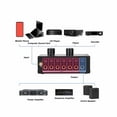 thumbnail image 3 of Audio Signal Switcher, 20-20kHz Response Stable Transmission 6 in 1 Out Audio Selector No Distortion  for DVD CD Player Turntable, 3 of 7