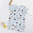 thumbnail image 2 of Newborn Baby Girl Clothes Cotton Bubble Romper for 0-6 Months Baby Baby Suits Cotton Infant And Toddler Crawling Clothes Newborn Baby Clothes, 2 of 4