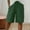 Army Green, variant on Abomasnow Bermuda Shorts for Women 2025 Summer Cotton Linen Gauze Wide Leg Drawstring Casual Knee Length Bermuda Shorts