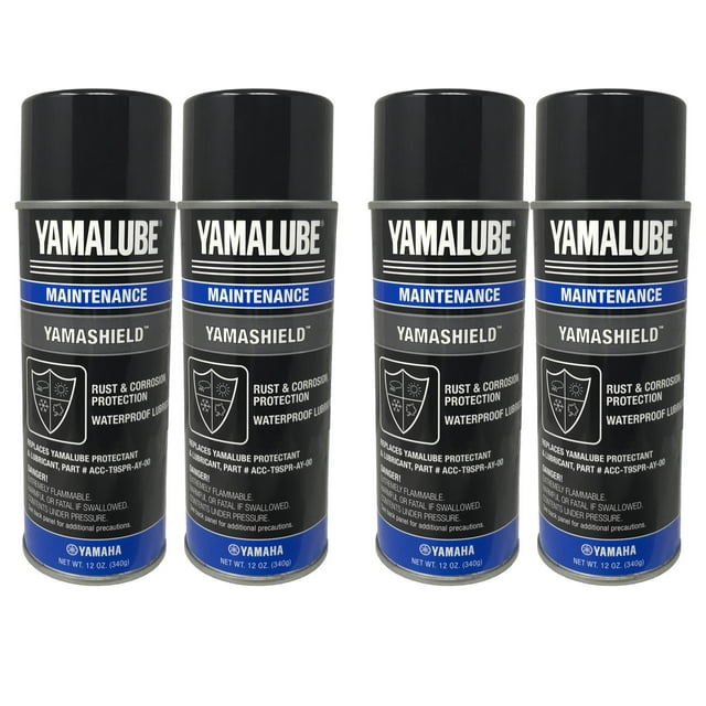 Yamaha Genuine OEM Yamalube 12 Oz. Yamashield Can ACCYAMSHLD00 4
