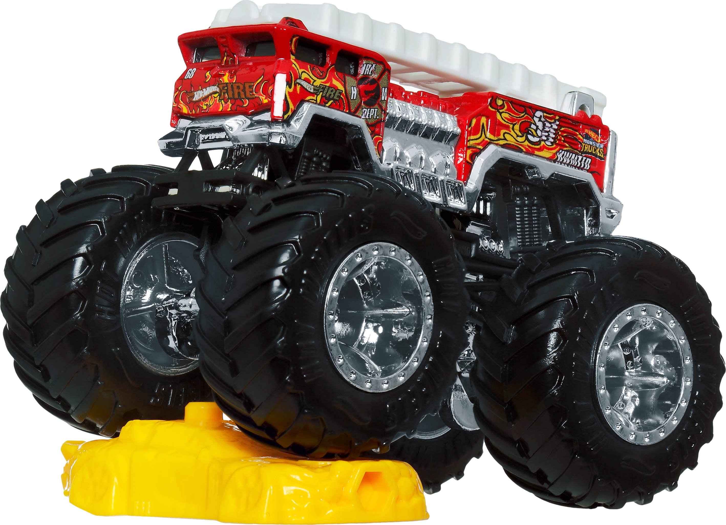 Hot Wheels Monster Trucks Crash Crew, 5-Pack of 1:64 Scale Toy Trucks