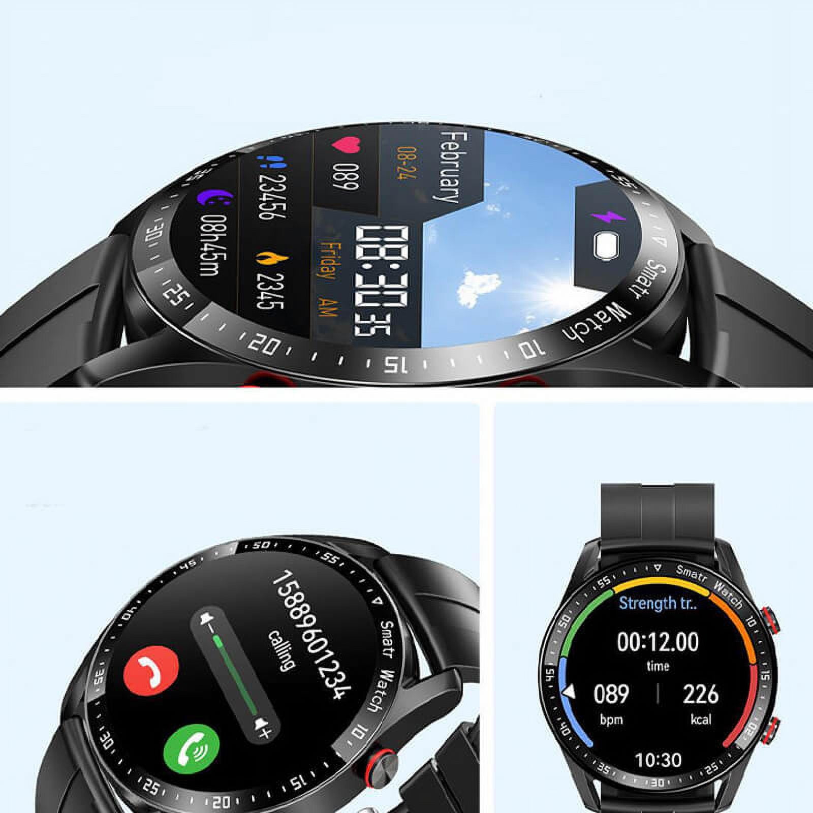 Btomtd Smart Watch,Digital Watch,Bluetooth Call Smartwatch Stainless Steel Strap Watch
