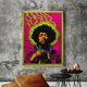 thumbnail image 3 of Diseños Póster de Jimi Hendrix Impresiones de pósteres Dormitorio Oficina Sala de estar Arte Pintura de pared Decoración del hogar Pegatina, 3 of 5