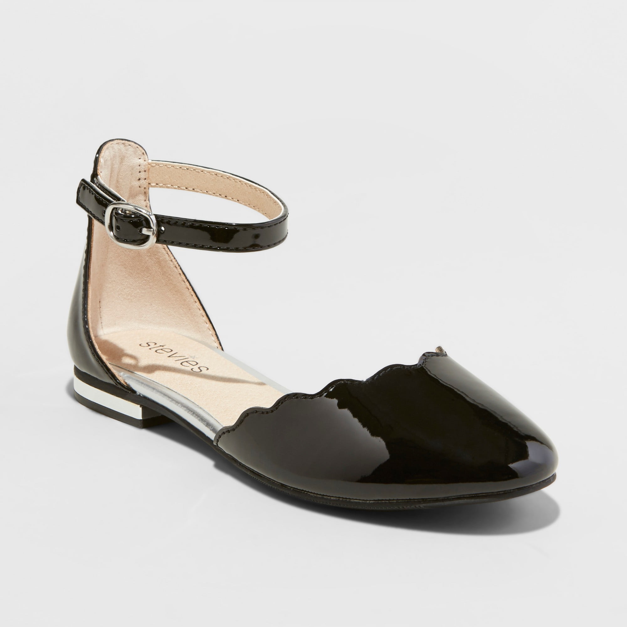 Dressy flats with ankle strap Clearance