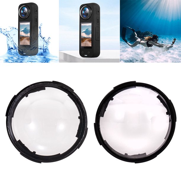 Protector Lente Cubierta Lente Antiarañazos Ygjytge para Cámara Acción Insta360 X4