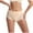 Beige, variant on UAMVSH Womens Shapewear Underwear Seamless Shaping Mid Waisted Panties Slimming Full Coverage Lace Panty