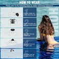 thumbnail image 2 of AEGEND Extra Large Silicone Swim Cap for Braids, Dreadlocks, Long Thick Curly Hair, Adult Swim Cap for Women & Men, Stretchy Secure Fit Swimming Cap, M, 2 of 7