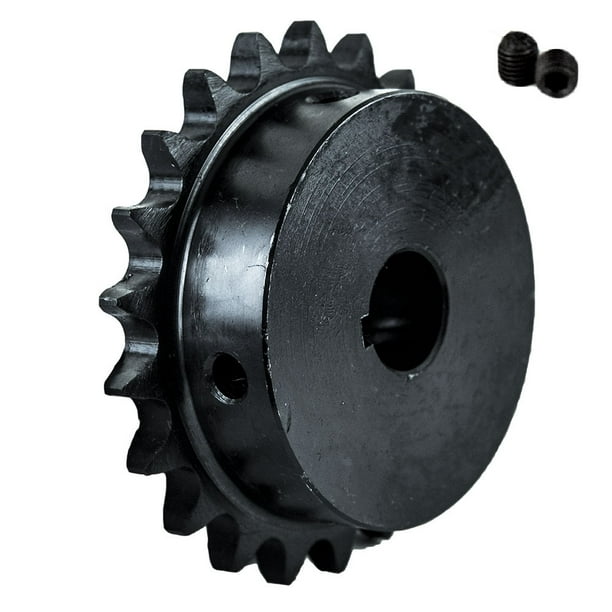40B21T3/4" Bore 21 Tooth B Type Sprocket for 40 Roller Chain Walmart