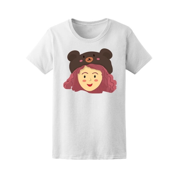 Face Of A Curly Girl Tee Women's -Image by Shutterstock