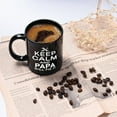 thumbnail image 7 of Gifts for Papa - Keep Calm and Papa Will Fix It Mug Gifts, Father's Day Gifts, Christmas Gifts, Birthday Gifts, Dad Coffee Mugs, Futtumy Black 11 fl oz Coffee Mugs Ceramic Mug Tea Cups, 7 of 7