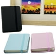 thumbnail image 5 of 3 Pack A7 Small Notebook, 3.2'' x 4.3'' Pocket Notebook Mini Notepads Hardcover, Small Journal Notebook (Black, Pink, Blue), 5 of 6