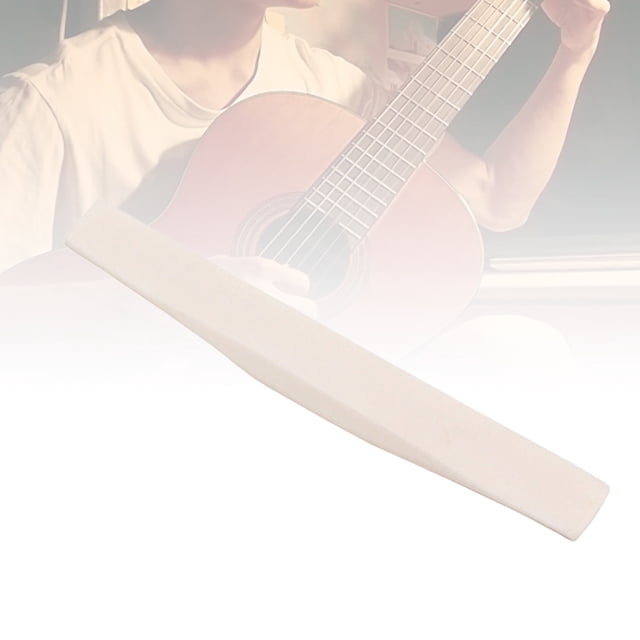 BESTYASH 1Ud Montura De Natural Para Guitarra Acústica Portátil Color Marfil