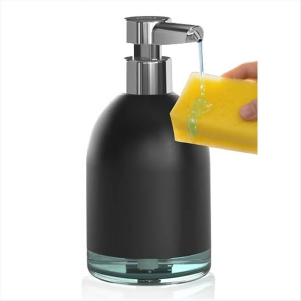 Dispensador Automático de Jabón con Sensor, Dispensador de Jabón de Manos, Dispensador de Detergente para Ropa, Sensor de Detergente para Encimera de Cocina, B