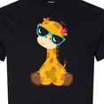 thumbnail image 4 of Inktastic Cute Giraffe, Giraffe with Sunglasses, Cute Animal T-Shirt, 4 of 5