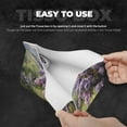 thumbnail image 2 of Kdxio Lilacs Teapot Scenic Painting Print Tissue Box Cover,Modern PU Leather Rectangular Tissue Box Holder for Bathroom Living Room Bedroom Office Desk Car Home, 2 of 6