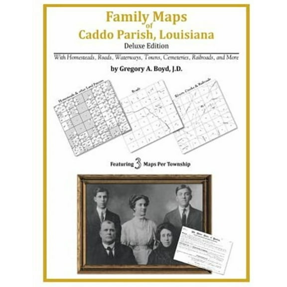 Family Maps of Caddo Parish, Louisiana