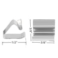 thumbnail image 2 of Navellon 10 Pcs RV Window Replacement Screen Clips Screen Installer Clips Screen Retainers Clips RV Roll Form Screen Spring Bail for Replacing Clips on RV Window Screens Repairing Screen Frames, 2 of 6