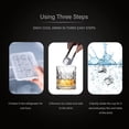 thumbnail image 4 of 8 pcs Stainless Steel Ice Cubes for Drinks, Reusable Stainless Wine Ice Tong for Whiskey, Vodka, Soda, Wine, Beverage Juice Father's Gifts, 4 of 7