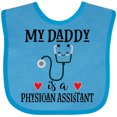 thumbnail image 3 of Inktastic Physician Assistant Daddy Baby Boys or Girls Baby Bib, 3 of 4