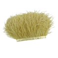 thumbnail image 1 of Moyic 1 Yard Dyed Ostrich Feather Fringe Trim Embellishment Ribbon  Kits de decoración para fiestas Oro, 1 of 1