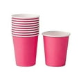 thumbnail image 4 of 100 Pcs Disposable Paper Cups Kids Color 9 Oz 250ml Paintable And Drinkable Paper Cups, 4 of 5