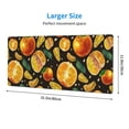 thumbnail image 2 of Rocae Tangerine for Gaming Mouse Pad, Mouse Pad Large, Office Computer Keyboard Mousepad, Keyboard and Mouse Pad with Stitched Edges,31.5 x 11.8 in, 2 of 5