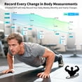 thumbnail image 3 of Arboleaf Smart Body Fat Scale – 4-Electrode BIA Digital Bathroom Scale, App Sync, 14 Metrics, 400lb Capacity, 3 of 7