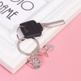 thumbnail image 4 of 3PCS Mini Rake Shovel Kettle Keychains Creative THANK YOU Letter Printed Key Rings Metal Pendant Key Chain Creative DIY Keychain Craft Ornaments for Thanksgiving Day Decor Silver, 4 of 5