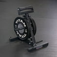 thumbnail image 4 of Titan Fitness Rackable Landmine Stand with 50mm Weight Plate Holders, Easy to Transport Roller Base, Nylon Roller Barbell Rest Load Capacity 440 LB, Barbell Shoulder Press Landmine Attachment, 4 of 10