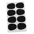 thumbnail image 3 of 5x8pcs Saxofón Tenor Sax Boquilla Parches Cojines Cojines 0.3mm Negro Sunnimix Parches para boquillas de saxofón, 3 of 8