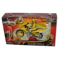 thumbnail image 1 of Power Rangers Mystic Force (2006) Chiffre Jaune Ranger & Flamme Cycle W / Tir de Missile Action, 1 of 2