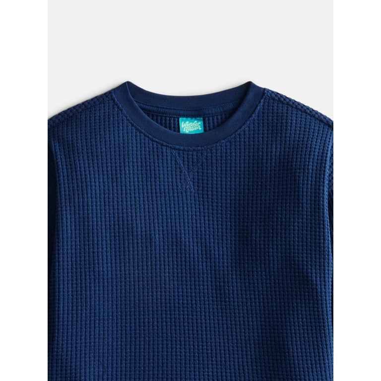 Wonder Nation Boys Thermal Waffle Tee photo 2
