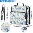 thumbnail image 3 of Zipper Binder Bow 1.5 Inch Binder Folder Bag with Shoulder Strap and Handle, 3 of 8