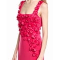 thumbnail image 3 of Badgley Mischka womens  Cutout Appliques Gown, 14, Pink, 3 of 4