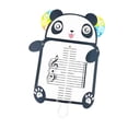 thumbnail image 2 of Tablero de lectura musical, tablero de práctica móvil, portátil, creativo, reutilizable Forma de panda, 2 of 9