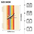 thumbnail image 2 of FORMRS 1-Subject Spiral Notebook 8" x 5" College Ruled 60 Refillable Sheet A5 Hard Cover, Colorful Plane, 2 of 7