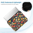 thumbnail image 2 of FORMRS 13-13.3 inch Laptop Sleeve Case Soft Carrying Quilted Computer Bag Cover, Vibrant Flowers, 2 of 7