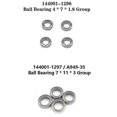 thumbnail image 5 of 144001-1296 Bearing for 144001 1/14 4WD RC Car Spare Parts Upgrade Accessories,4X7X1.8, 5 of 5