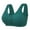Green, variant on Women's Bra No Underwire Comfortable Breathable Embroidered Lace Underwear for Everyday Wear Plus Size 36-52 B C D Multi Color Options