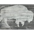 thumbnail image 2 of Vess, June Erica 14x12 Black Ornate Wood Framed with Double Matting Museum Art Print Titled - Vintage Plains Animals VI, 2 of 4