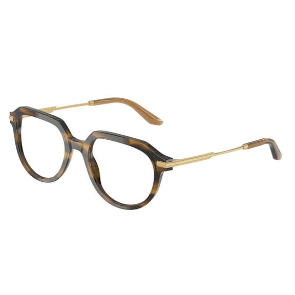 Eyeglasses Dolce & Gabbana DG 3402 3446 Striped Ochre