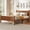 Light Walnut, Full, variant on Twin Platform Bed with Headboard and Footboard – No Box Spring Needed, Minimalist Wood Grain Finish, Shaker & Farmhouse Style, Modern Twin Size Flat Panel Bed Frame, Dark Walnut