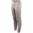thumbnail image 1 of Leggings deportivos New Balance para niñas, pantalones largos de yoga de alto rendimiento, mallas para entrenamiento deportivo y baile (7-16), tallas 7-8, gris jaspeado, 1 of 6