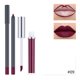 thumbnail image 1 of Ganfancp Taza Antiadherente Lip Gloss Lip Liner Pencil Set Matte Lipstick Velvet Lip Liner Pen Ofertas y Liquidaciones 1*Lápiz de Labios 1*Delineador de Labios, 1 of 1