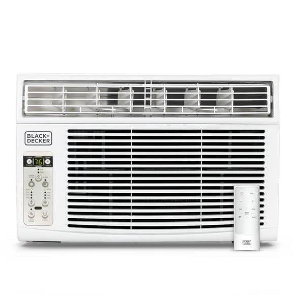 Black + Decker 14300 BTU Window Air Conditioner Unit AC with Remote Control Cools Up to 700 Square Feet